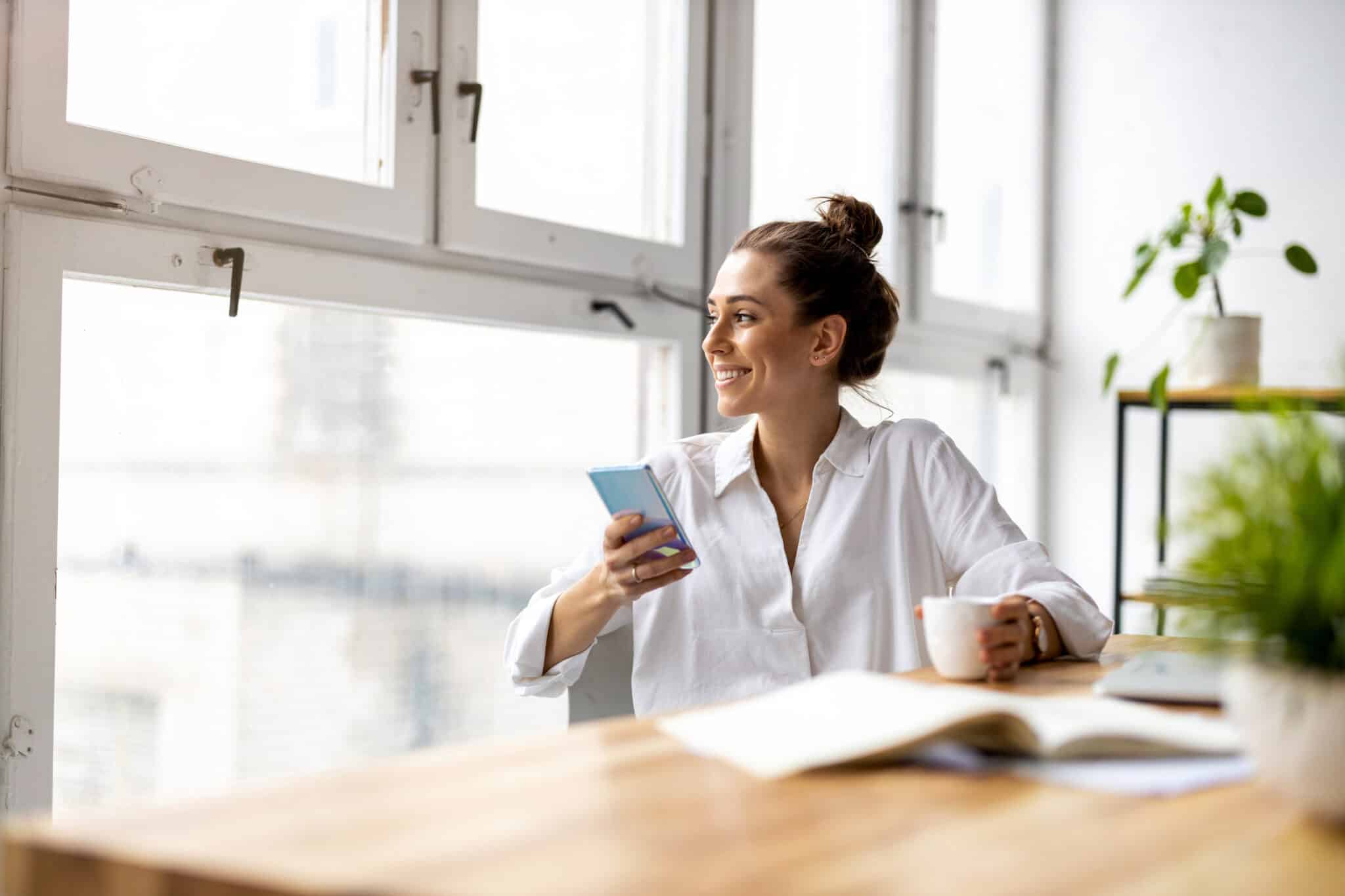 Business owner talking with advisor